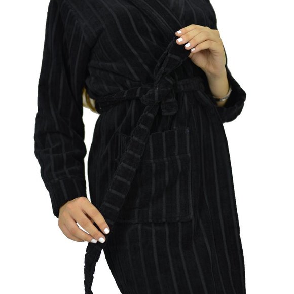 turkish cotton  robe ,r obe, spa robe,ladies robe - Picture 4 of 12